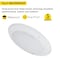 Nuwatt 5/6" LED Flush Mount Ceiling Light, Dimmable Retrofit Disk Recessed Lighting Fixture, 5000K, PK6 NW-R-DSK-6-15W-50K-6P - alternate 4